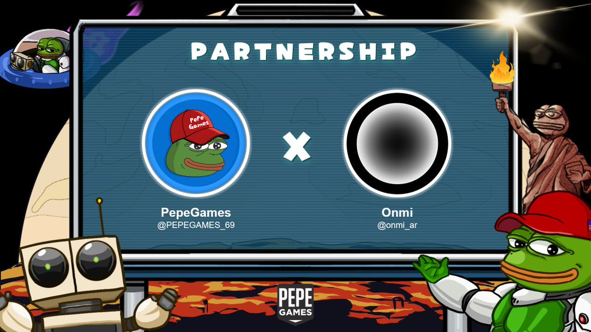PEPEGAMES_69's tweet image. 📢Partnership Announcement 🐸
🥳We are excited to announce new partnership with @onmi_ar
🧿 #Onmi® (onmi.io) — a treasure map AR RPG with an immersive storyline that will become a new worldwide go-to entertainment app.
😘Stay tuned for more updates!