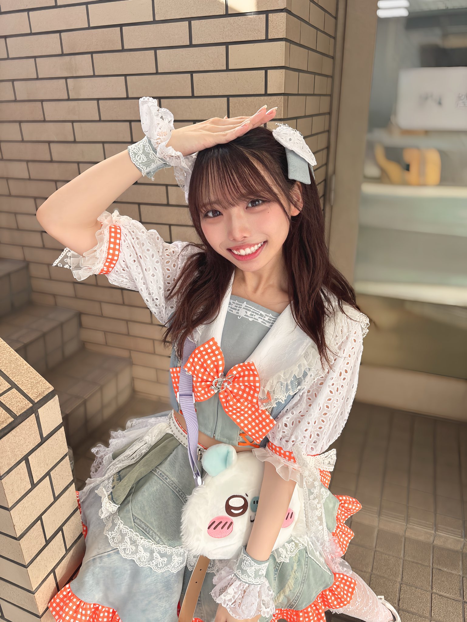 ほわほわ思考のマシュマロガール　春日部　花音　SP　サイン　2枚セット WS】純白の装い ぷわぷわぽぷら(サイン)【SP】AOH/W127-031 - C