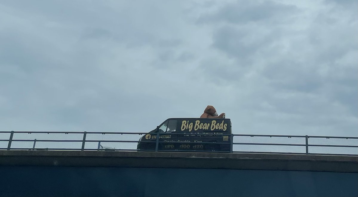 On our way to the North East at the weekend we saw this. Beds for Bears =Yes Please.