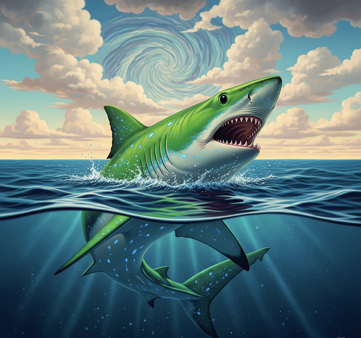 bitcoinboog's tweet image. top of it 🦈