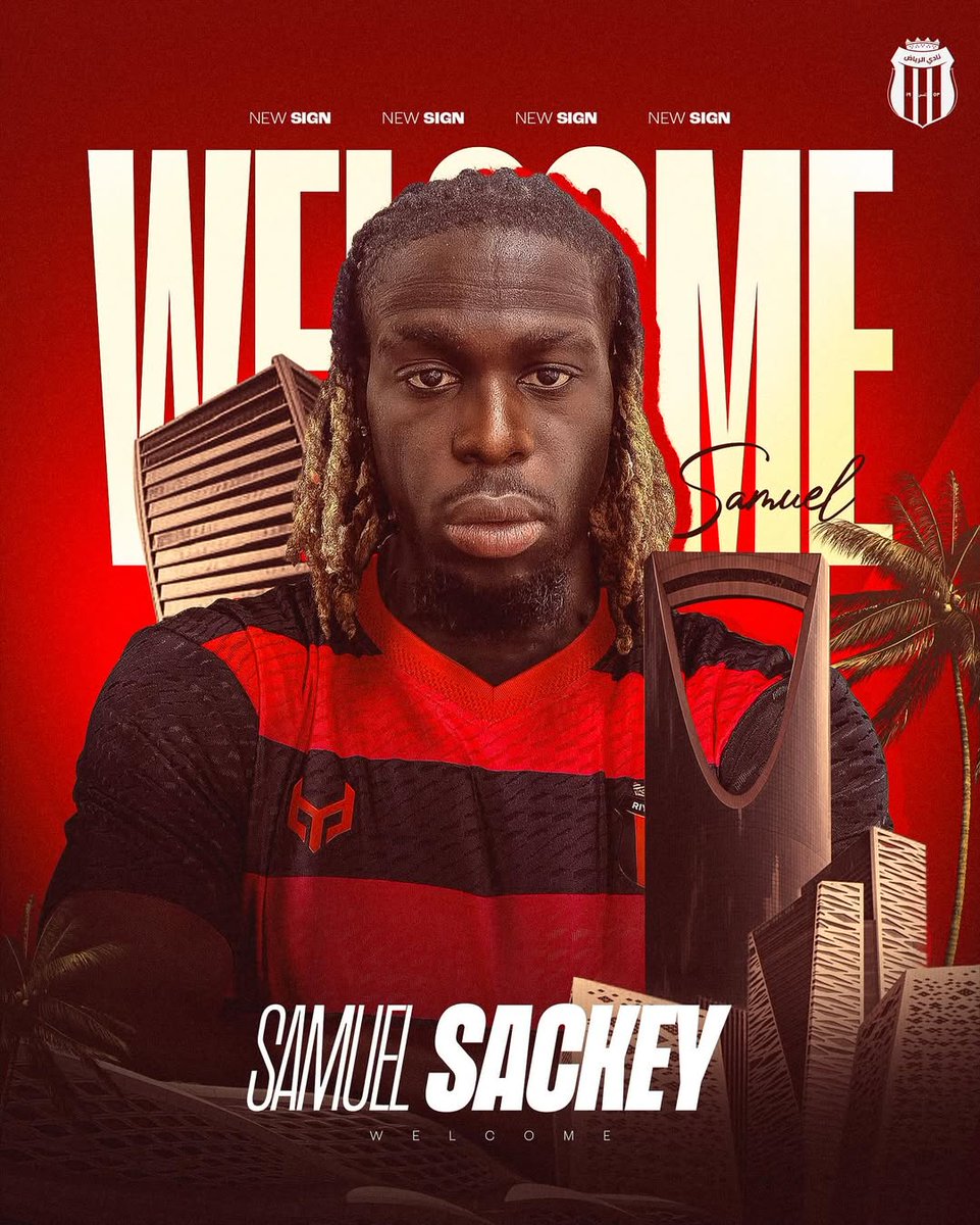 EnglishAbroad1's tweet image. 馃嚫馃嚘 Not sure how to explain this transfer 猬囷笍
July 2024: Released by QPR without a senior appearance
July 2025: Signs for Saudi Pro League side Al-Riyadh after a year without a club.
20-year-old midfielder Samuel Sackey has arrived in Saudi Arabia #QPR