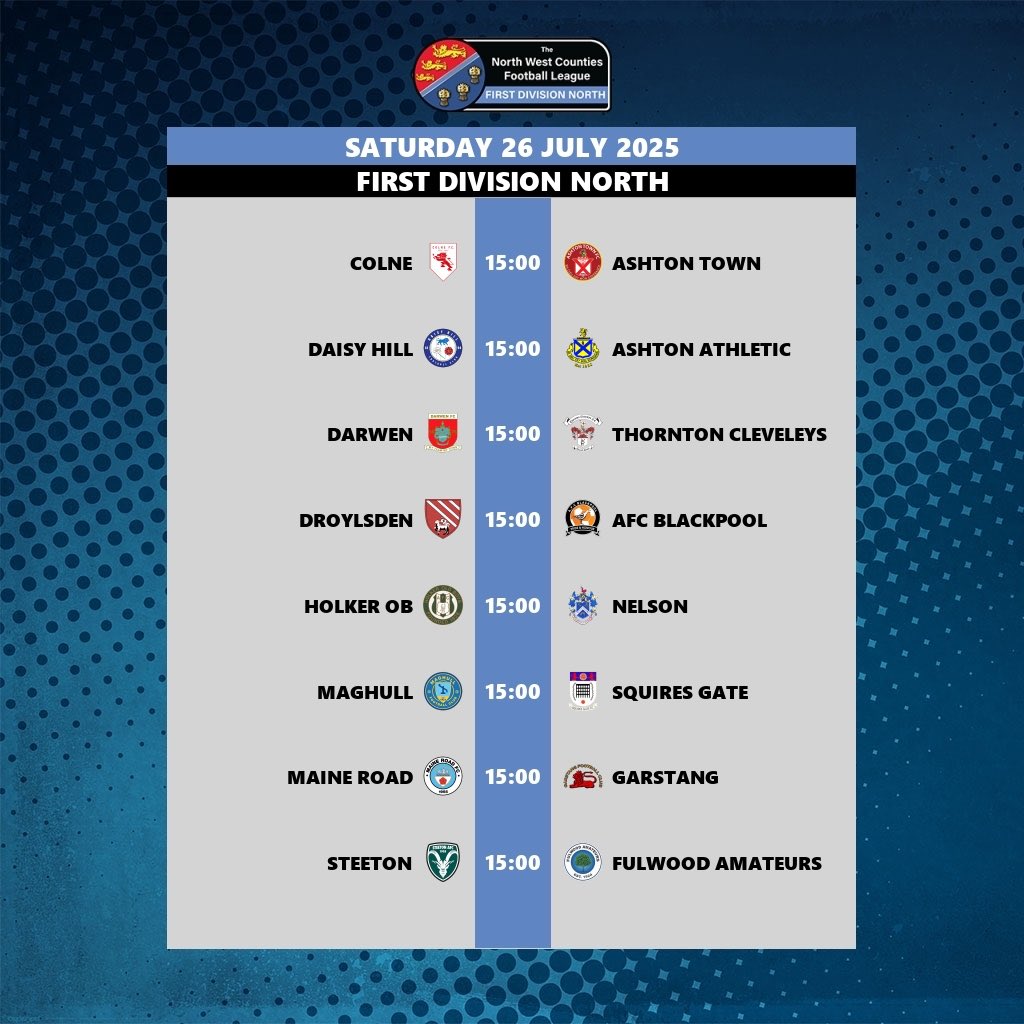 richscottmedia's tweet image. It might be the final week in July, but competitive football returns this weekend.
The @nwcfl is back for the 2025/26 season.