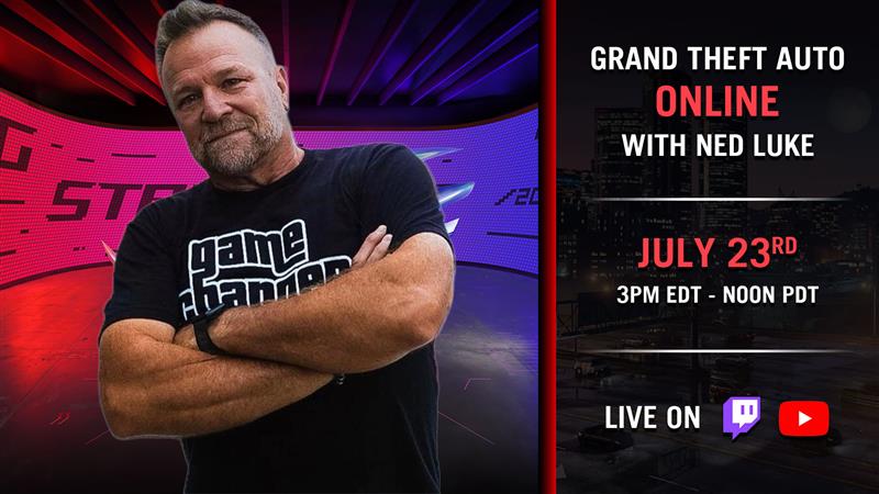 ASUS_ROG's tweet image. We'll be playing GTA Online with the man behind Michael De Santa, Ned Luke! Tune in to our Twitch or YouTube channel on Wednesday 23 July at 3PM ET/12PM PT.
👉 rog.gg/YouTube
👉 rog.gg/Twitch