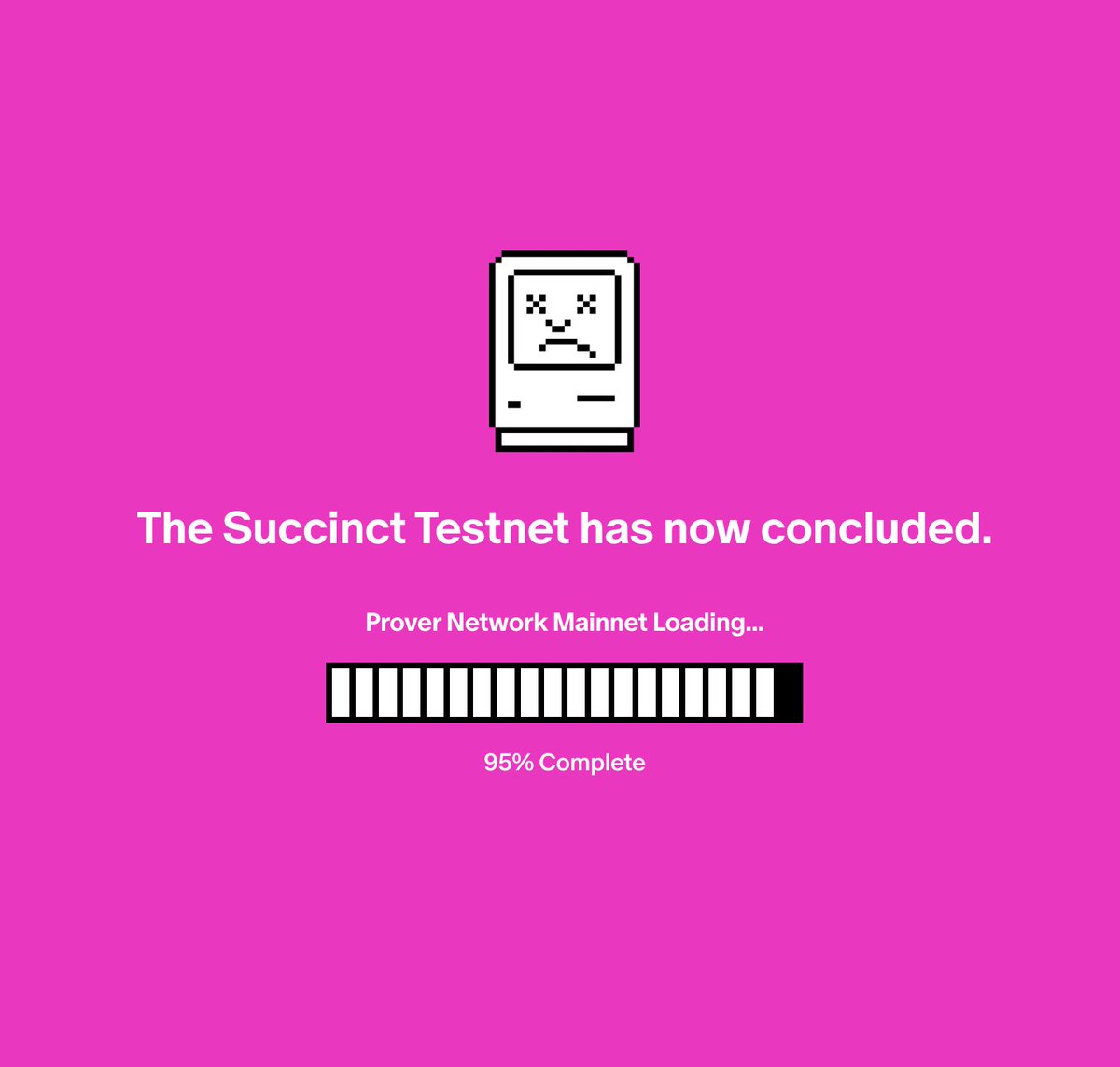 thanks for playing, mainnet is coming
<a href="/SuccinctLabs/">Succinct</a>