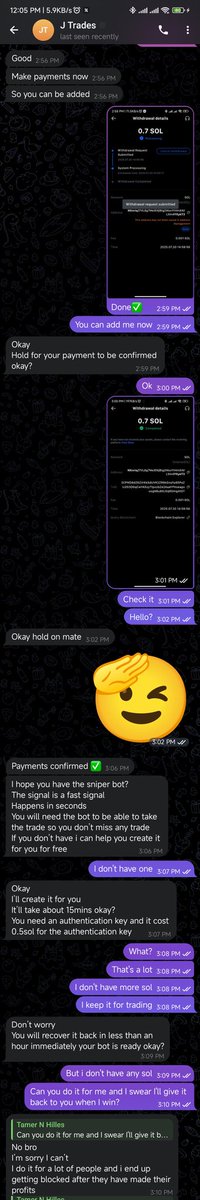 tamerhelles's tweet photo. @Flintthetrader He Is A Big Scammer don't subscribe with him, he takes my money and scammed me. https://t.co/8izTEBrd2T