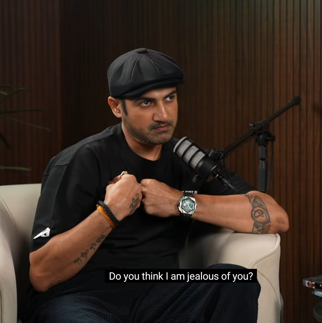 Beast__07_'s tweet image. Dhoni and Gambhir on the latest podcast