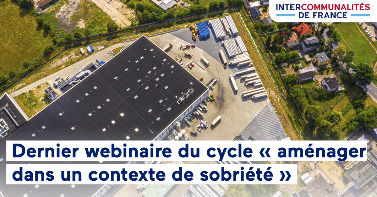 IntercoDeFrance's tweet image. 🧭 Intercommunalités de France s’est associé @cnfpt pour construire un parcours de 5 webinaires sur les différents gisements fonciers mobilisables dans un contexte de sobriété foncière.
✅ Retour sur le dernier webinaire et accès aux replays de l’ensemble du cycle.
🔗…