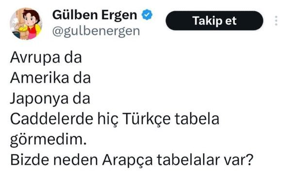 Avrupa’nın göbeği Almanya’da bir çok Türkçe tabela var nasıl hiç olmaz yahu?

Gülben sanırım göz doktoruna gitmesi lazım!