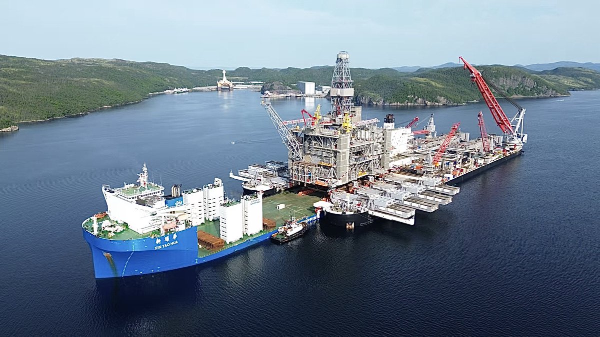 COSCO SHIPPING (@coscoshipping) on Twitter photo Our semi-submersible vesselĀ XinĀ YaoĀ HuaĀ completedĀ theĀ successfulĀ deliveryĀ ofĀ
CenovusĀ EnergyāsĀ 23,000mtĀ WestĀ WhiteĀ RoseĀ topsideĀ toĀ AllseasĀ PioneeringĀ SpiritāmarkingĀ aĀ world-first:Ā theĀ directĀ transferĀ ofĀ aĀ topsideĀ toĀ theĀ PioneeringĀ SpiritĀ usingĀ aĀ self-propelledĀ vessel.š„³š Our semi-submersible vesselĀ XinĀ YaoĀ HuaĀ completedĀ theĀ successfulĀ deliveryĀ ofĀ
CenovusĀ EnergyāsĀ 23,000mtĀ WestĀ WhiteĀ RoseĀ topsideĀ toĀ AllseasĀ PioneeringĀ SpiritāmarkingĀ aĀ world-first:Ā theĀ directĀ transferĀ ofĀ aĀ topsideĀ toĀ theĀ PioneeringĀ SpiritĀ usingĀ aĀ self-propelledĀ vessel.š„³š