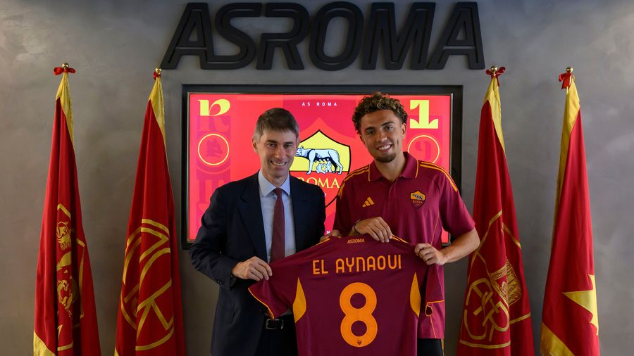 TransfersLlVE's tweet image. AS Roma have completed the €23M signing of Neil El Aynaoui from Lens. He’ll wear the No.8 shirt.