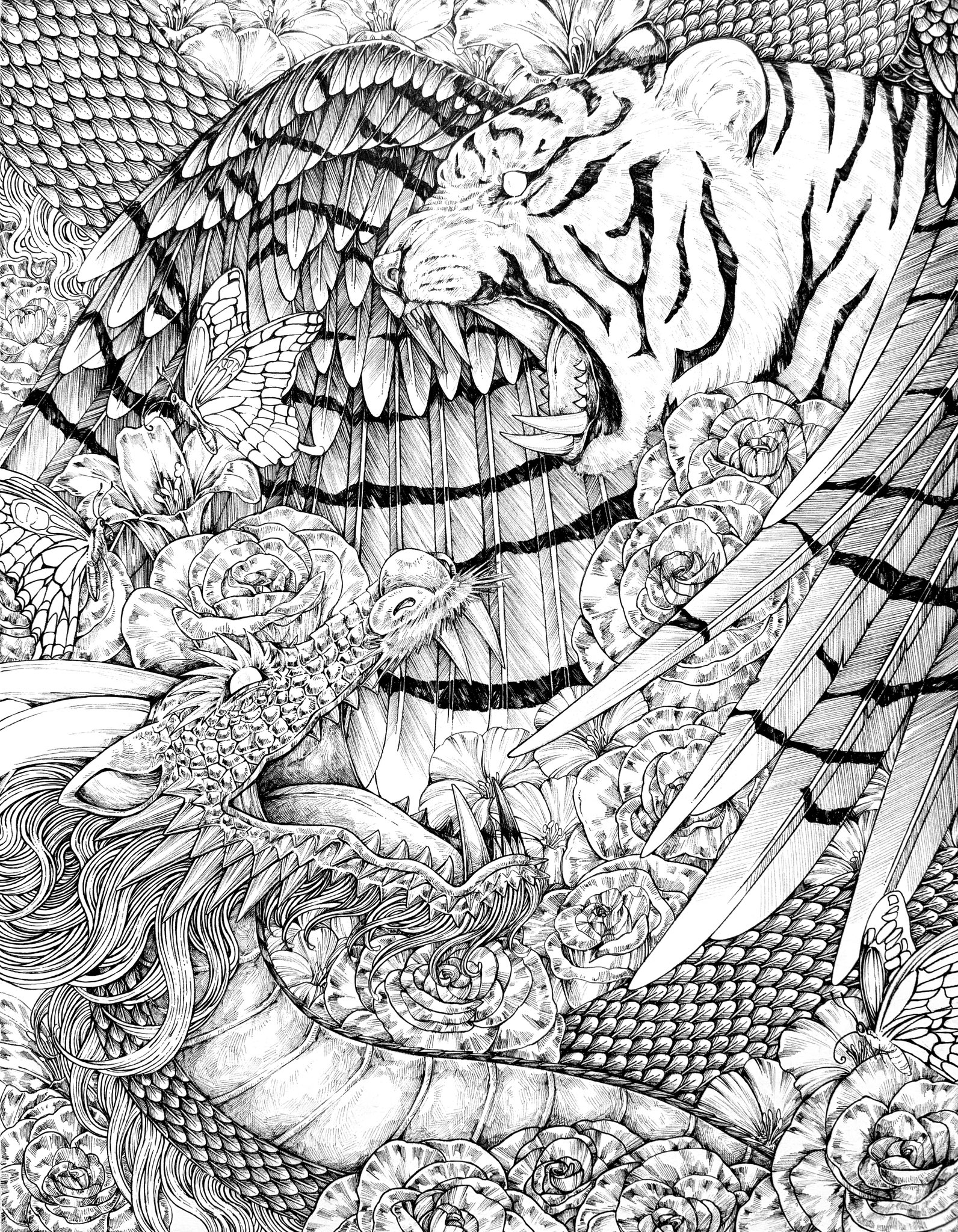 ドラゴンフライズ　ニックメイヨ　イラスト原本（自画像） ドラゴンフライズ ニックメイヨ イラスト原本（自画像） - メルカリ