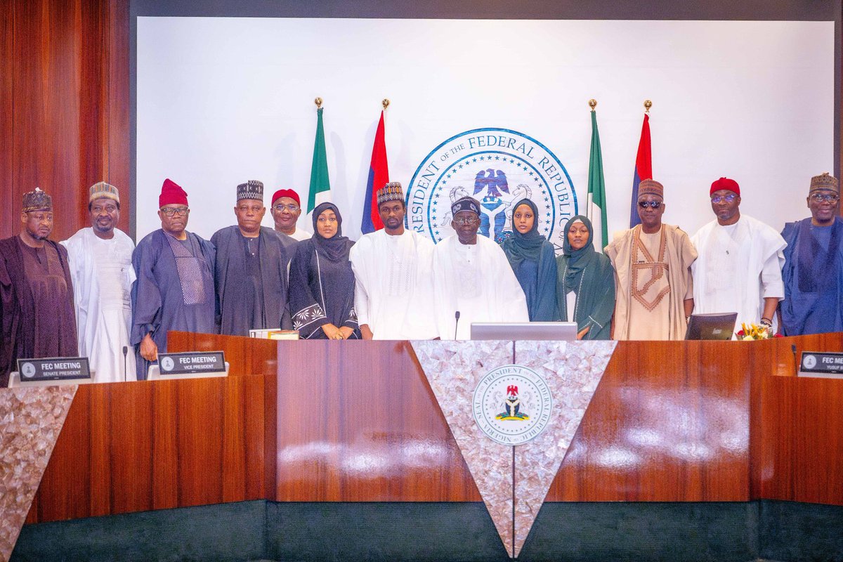 Babafemi Oretuyi (@opetuyii) on Twitter photo President <a href="/officialABAT/">Bola Ahmed Tinubu</a> presided over the Special Federal Executive Session held in honour of late President <a href="/MBuhari/">Muhammadu Buhari</a>, GCFR.
18th July, 2025
<a href="/Senator_Akpabio/">Godswill Obot Akpabio, GCON</a>
<a href="/Speaker_Abbas/">Hon Abbas Tajudeen, PhD.</a> President <a href="/officialABAT/">Bola Ahmed Tinubu</a> presided over the Special Federal Executive Session held in honour of late President <a href="/MBuhari/">Muhammadu Buhari</a>, GCFR.
18th July, 2025
<a href="/Senator_Akpabio/">Godswill Obot Akpabio, GCON</a>
<a href="/Speaker_Abbas/">Hon Abbas Tajudeen, PhD.</a>