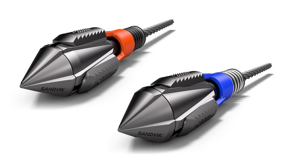 im_mining's tweet image. Sandvik is introducing the new Fast Cable Anchor at Afrirock 2025, in South Africa, an addition to its ground support solutions offering that is meant to provide an innovative design for rapid development | tinyurl.com/r374rn9v @Sandvik_Mining #Afrirock2025 #rapiddevelopment