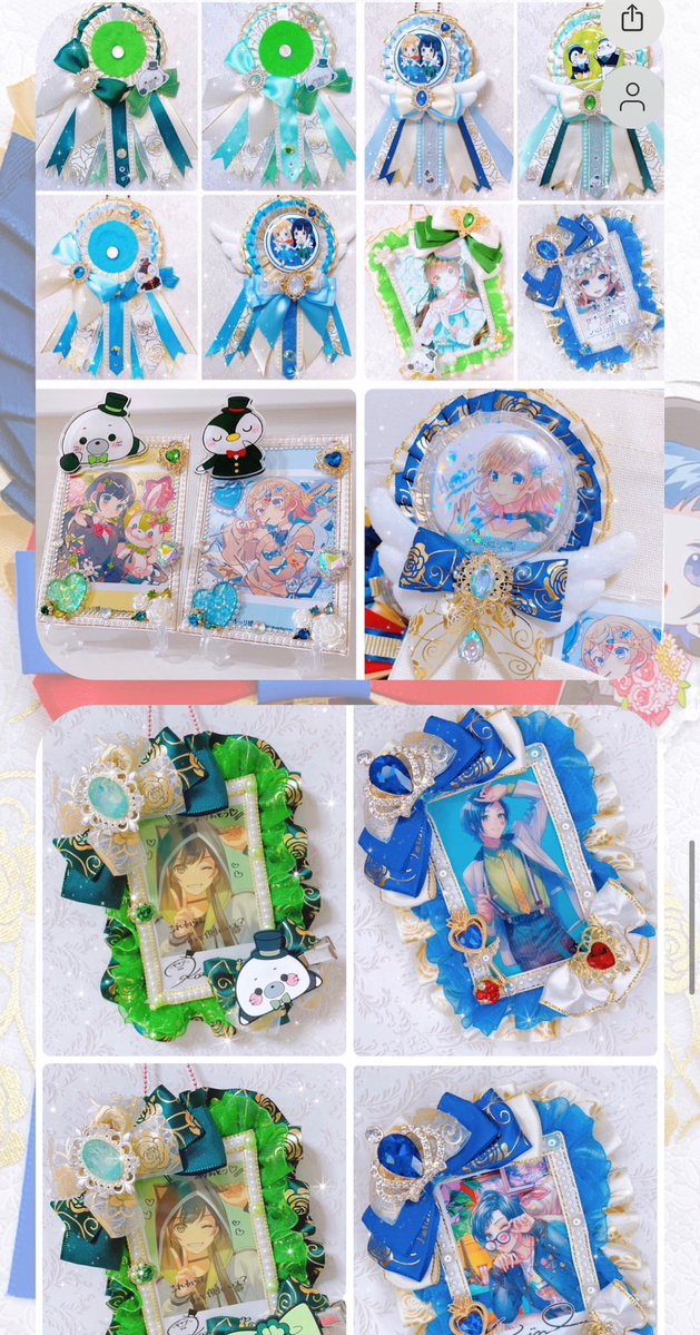 0604mu's tweet image. 写真フォルダーをあさってたら
皆様に作ったチェキケースがこの前の企画でちょうど45個目でした✨️
目指せ100個∠( ˙-˙ )/✨️
いつも大切に現場持っていってくれる方も飾ってくれる方もありがとうございます!
たまに写真に紛れ込んでると嬉しくなるよ〜ん( &gt; &lt;。)
ロゼットもまたやるね
