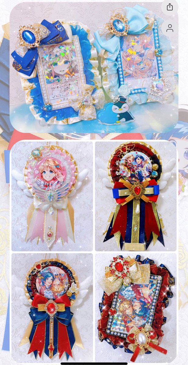 0604mu's tweet image. 写真フォルダーをあさってたら
皆様に作ったチェキケースがこの前の企画でちょうど45個目でした✨️
目指せ100個∠( ˙-˙ )/✨️
いつも大切に現場持っていってくれる方も飾ってくれる方もありがとうございます!
たまに写真に紛れ込んでると嬉しくなるよ〜ん( &gt; &lt;。)
ロゼットもまたやるね