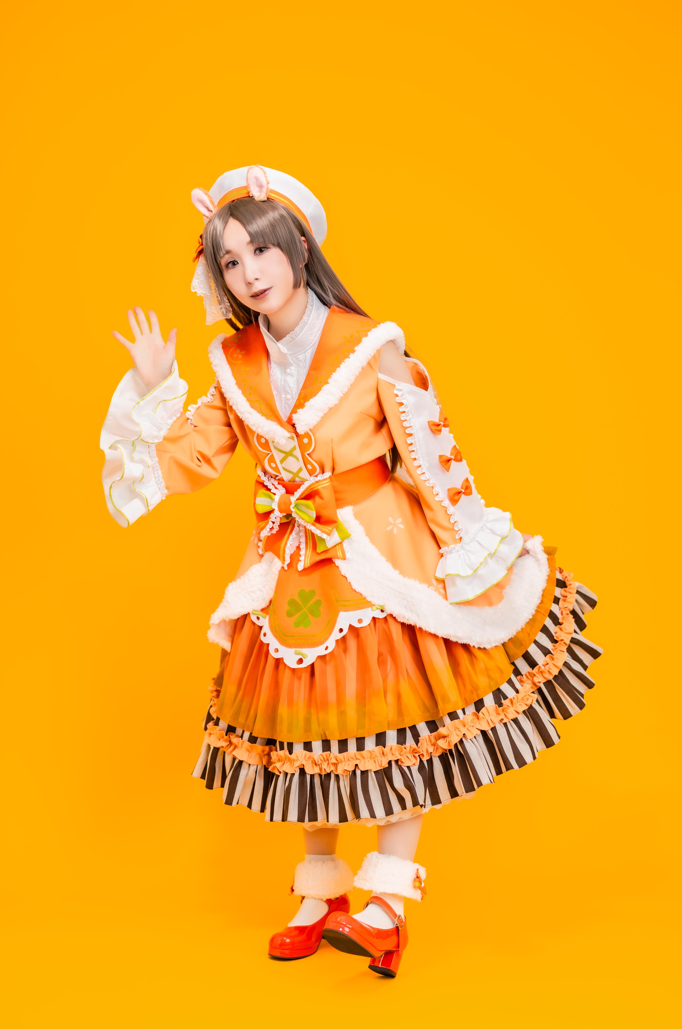 学園アイドルマスター 倉本千奈風 コスプレ衣装 一番くじ ウィッグ以外セット 学園アイドルマスター 学マス 日々、発見的ステップ！ 倉本千奈
