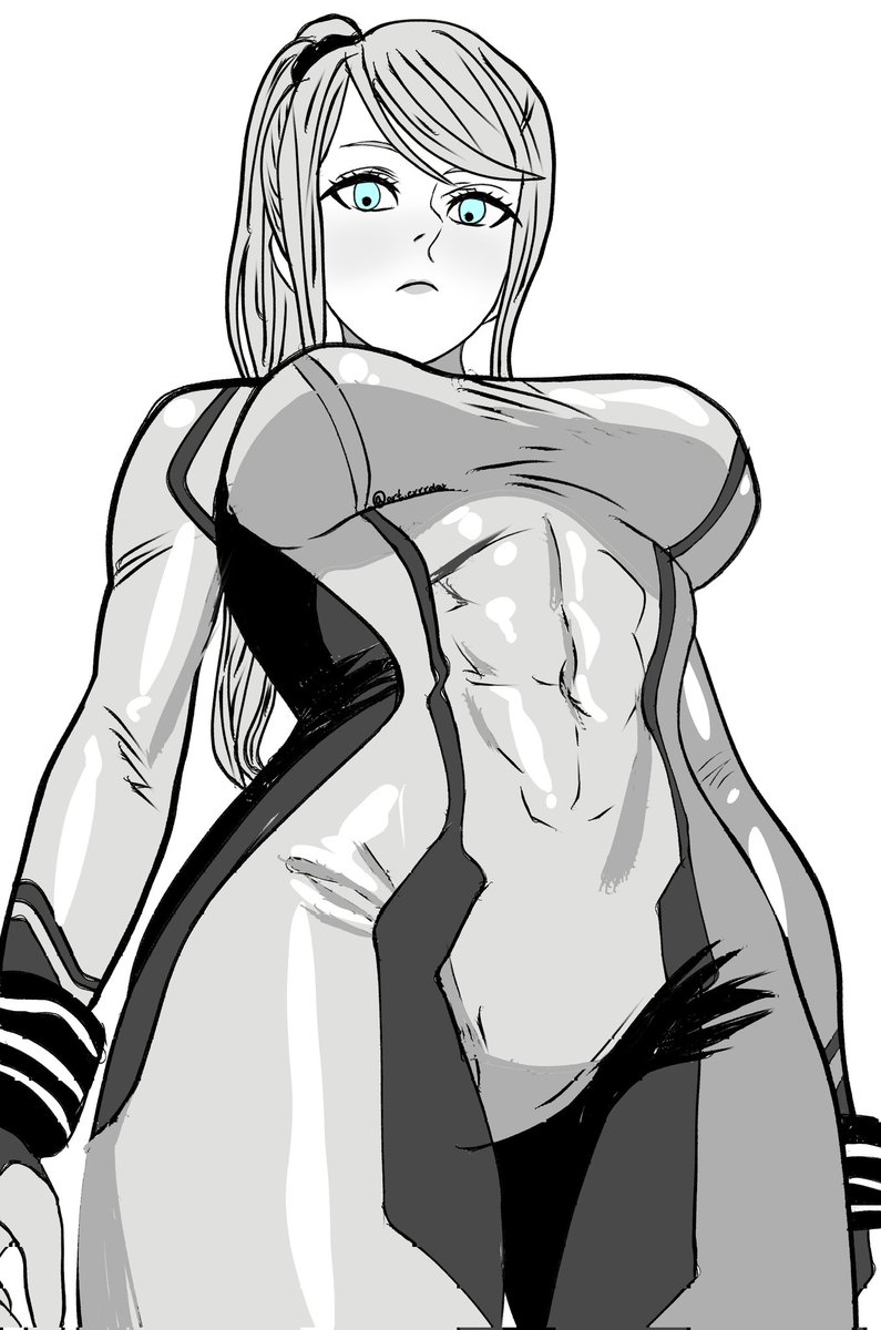 art_errrday's tweet image. DAY 99: Samus 🩵

#SamusAran #Samus #r34 #rule34 #nsfw