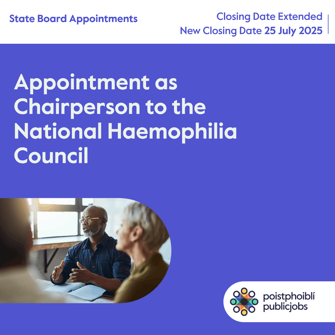 publicjobs (@publicjobsie) on Twitter photo Closing Date Extended!
The new closing date for applications for this appointment is Friday 25th July 2025 at 3 p.m.
Apply Now! 👉 bit.ly/4mdgUcb
<a href="/roinnslainte/">Department of Health</a> Closing Date Extended!
The new closing date for applications for this appointment is Friday 25th July 2025 at 3 p.m.
Apply Now! 👉 bit.ly/4mdgUcb
<a href="/roinnslainte/">Department of Health</a>