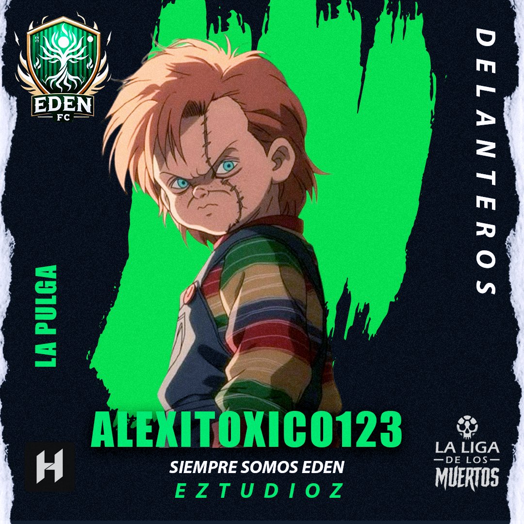 ⚽ <a href="/alexitoxic0/">alexitoxico</a> se une al EDEN para dejarlo claro:
 En San José de Gracia… también se juega fútbol.
🔫 Con gol en la mira y barrio en los botines,
el delantero llega a romper redes y bocas.
#EDENFC #GANARESNUESTROPECADO