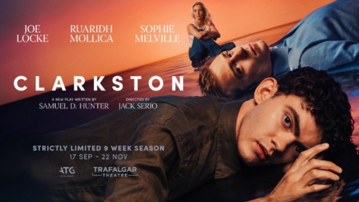 Stuart King, Head Reviewer, London Box Office. (@stuartreviews) on Twitter photo Joe Locke makes his West End debut at Trafalgar Theatre in “CLARKSTON” running for 9 weeks from 17th Sept - 22nd Nov.
<a href="/About_GracePR/">About Grace PR</a> <a href="/TrafTheatre/">Trafalgar Theatre</a> <a href="/ClarkstonPlay/">Clarkston</a> <a href="/LBO_Theatre/">London Box Office</a> Joe Locke makes his West End debut at Trafalgar Theatre in “CLARKSTON” running for 9 weeks from 17th Sept - 22nd Nov.
<a href="/About_GracePR/">About Grace PR</a> <a href="/TrafTheatre/">Trafalgar Theatre</a> <a href="/ClarkstonPlay/">Clarkston</a> <a href="/LBO_Theatre/">London Box Office</a>