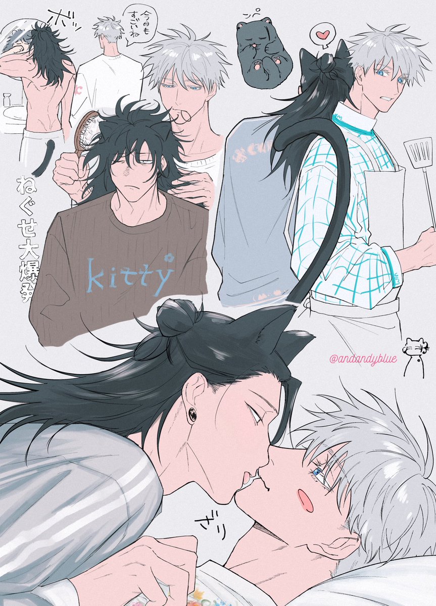 andandyblue's tweet image. 五夏(ケモ)