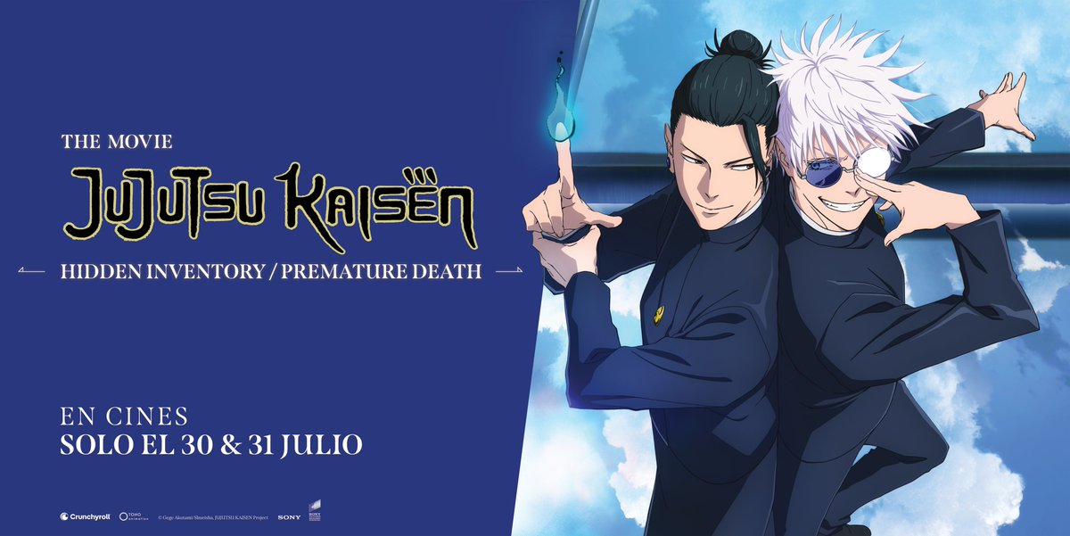 Jujutsu Kaisen estreno el próximo miércoles 30 y jueves 31 de julio. Un evento en el que se proyectarán los 5 primeros capítulos de la 2ª temporada y 1 minuto de contenido extra. ¡Compra ya tus entradas!
aficine.com/eventos/jujuts…