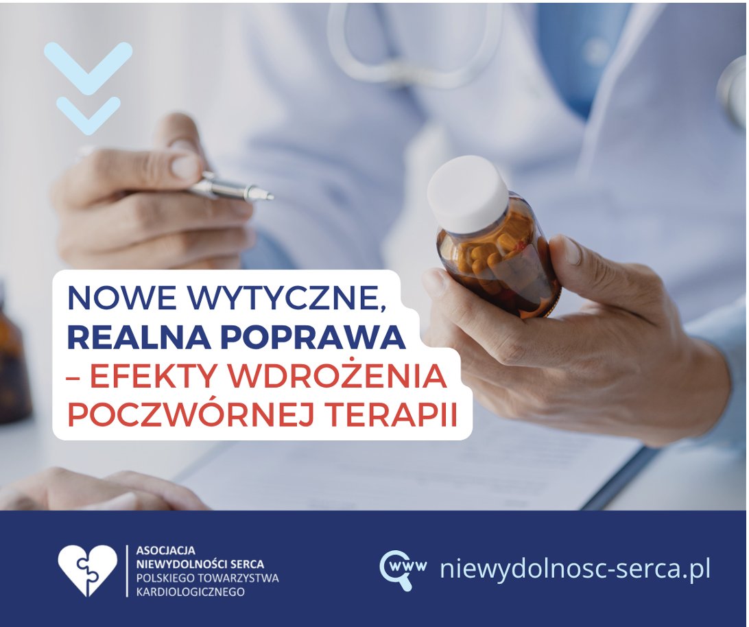 💊 Od momentu publikacji wytycznych ESC 2021 dla pacjentów z niewydolnością serca z obniżoną frakcją wyrzutową (HFrEF), jednym z kluczowych postulatów było wdrożenie tzw. poczwórnej terapii – obejmującej inhibitory układu RAA (preferencyjnie ARNI), beta-blokery, MRA i flozyny.