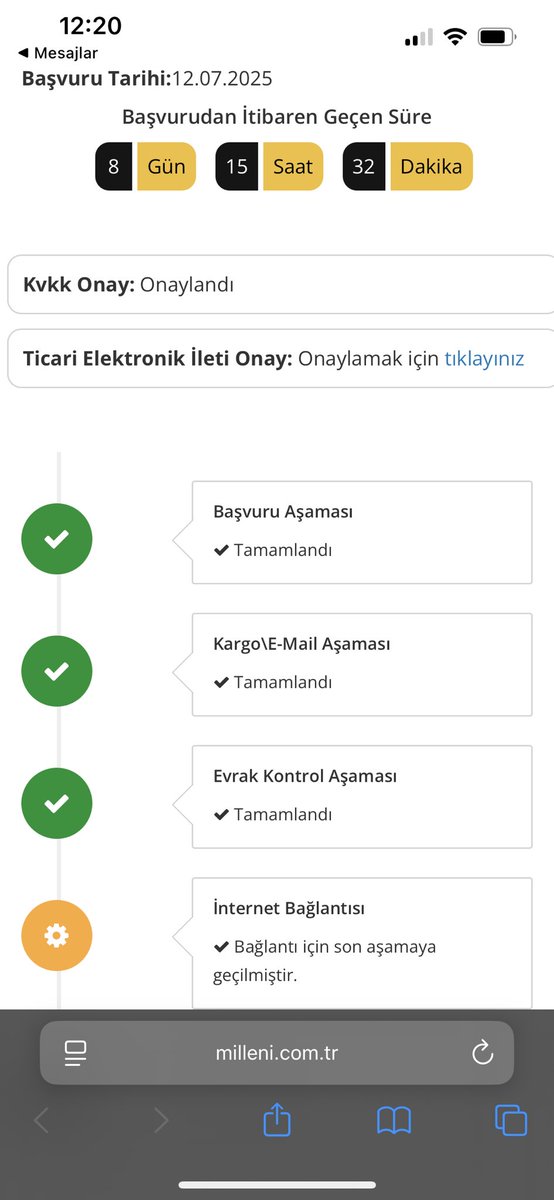 Vallahi pişman oldum internet bağlatıcam 8 gün oldu 8 evde internet yok ulaşabilceğim bir yer yok iptal edicem ulaşamıyorum rezil bir internet müşteri temsilcisine sahipsiniz.. <a href="/millenicom/">Millenicom</a> <a href="/MilleniDestek/">MillenicomDestek</a>