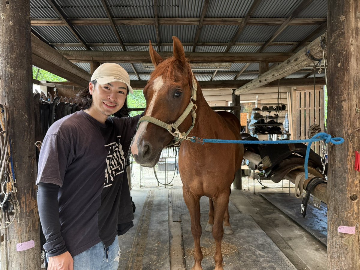 乗馬してきましたー
#馬の日