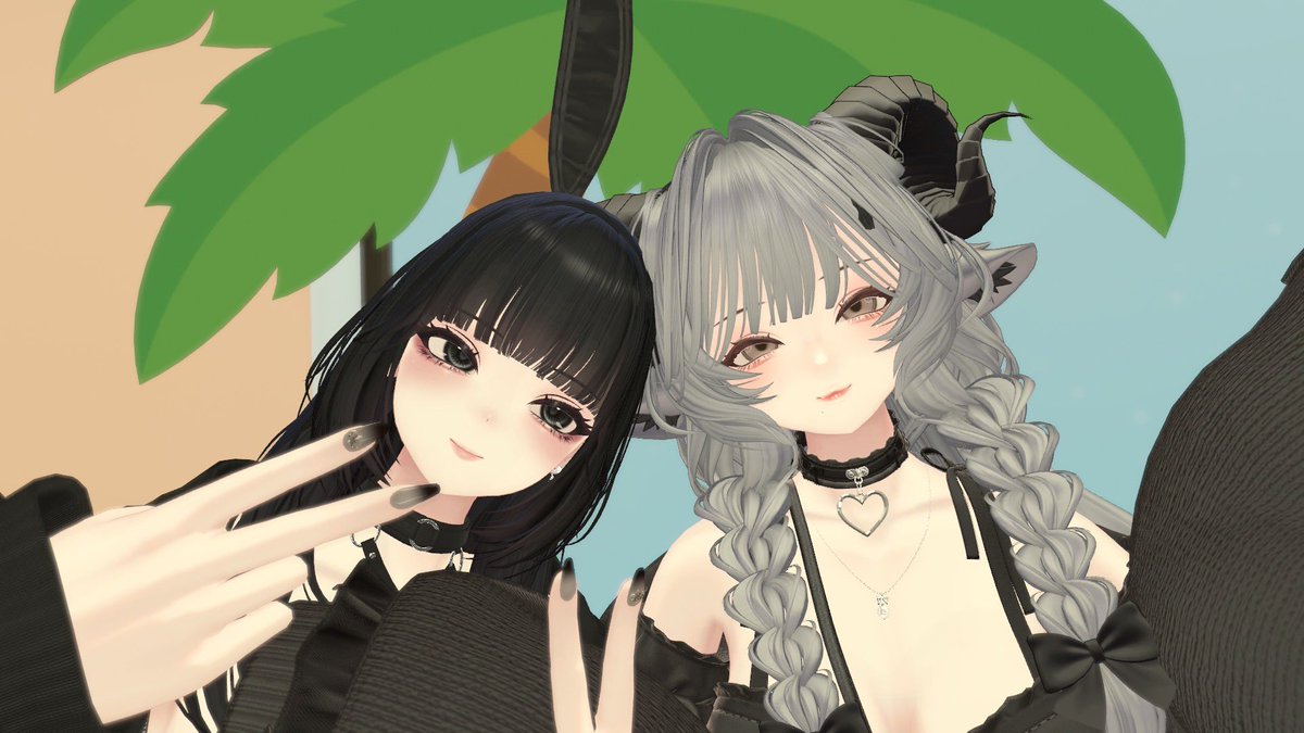 a__zuu__'s tweet image. しよさんと📸
いつもたくさん写真撮らせてくれてありがとう🫶🏻
しゅあんちゃん超可愛くて最高ダ!🎀🤍
#S2KFC_VRC #Shuan3D