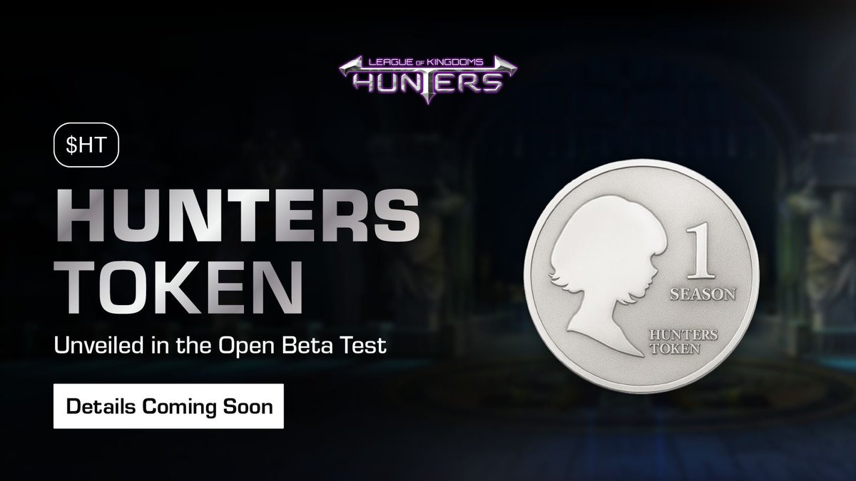 Hunter Token $HT, unveiled in the Open Beta Test