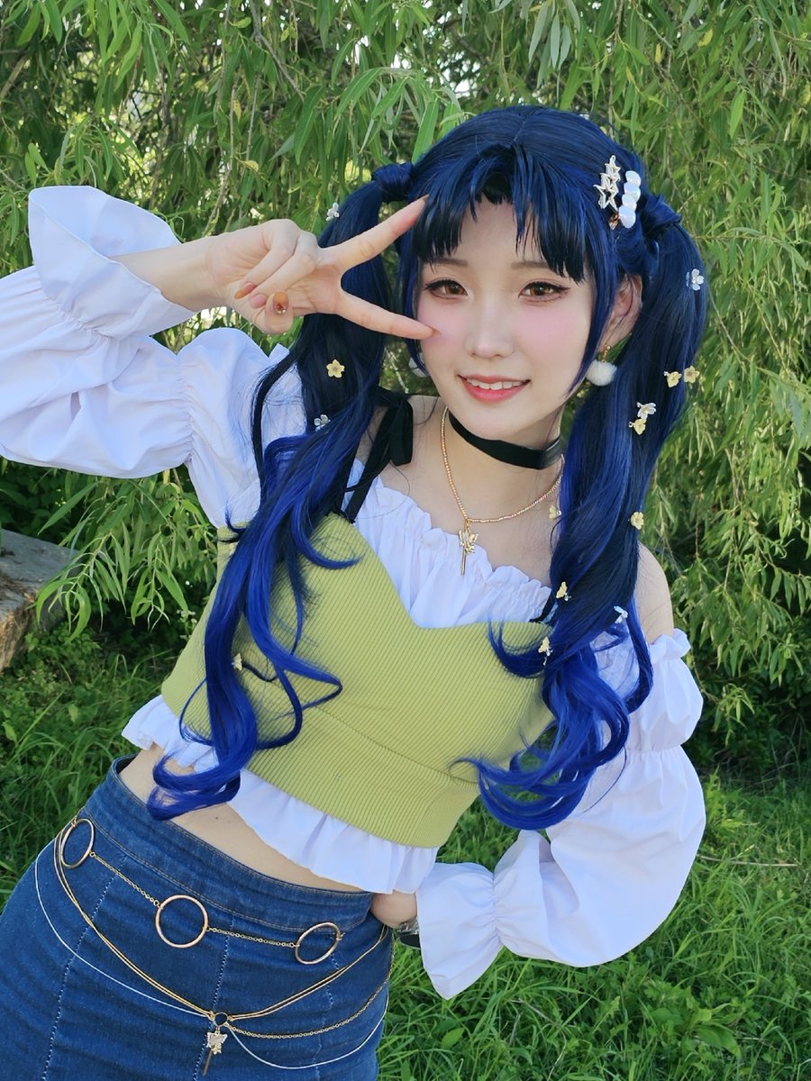 naeng_cos's tweet image. 💙🌻🦋

#prsk_cos #白石杏
