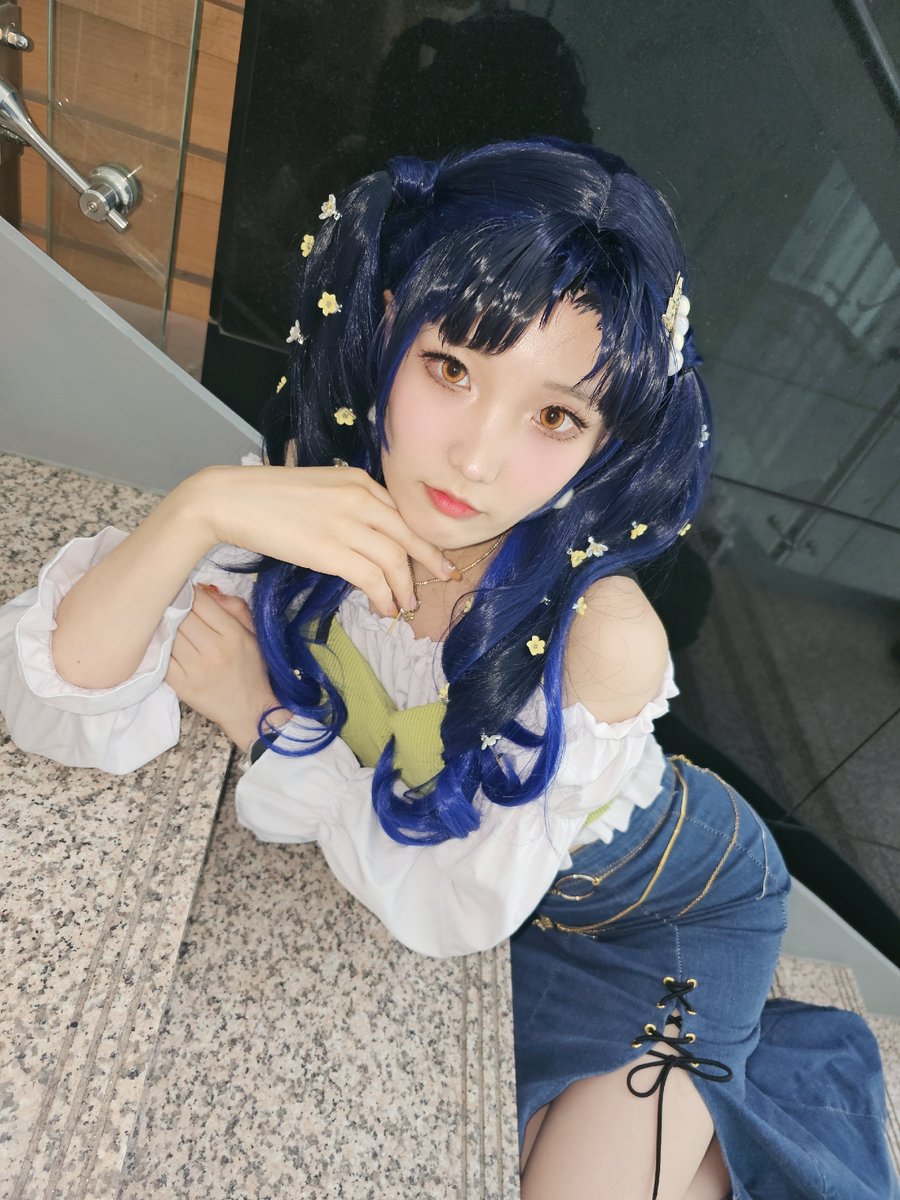 naeng_cos's tweet image. 💙🌻🦋

#prsk_cos #白石杏