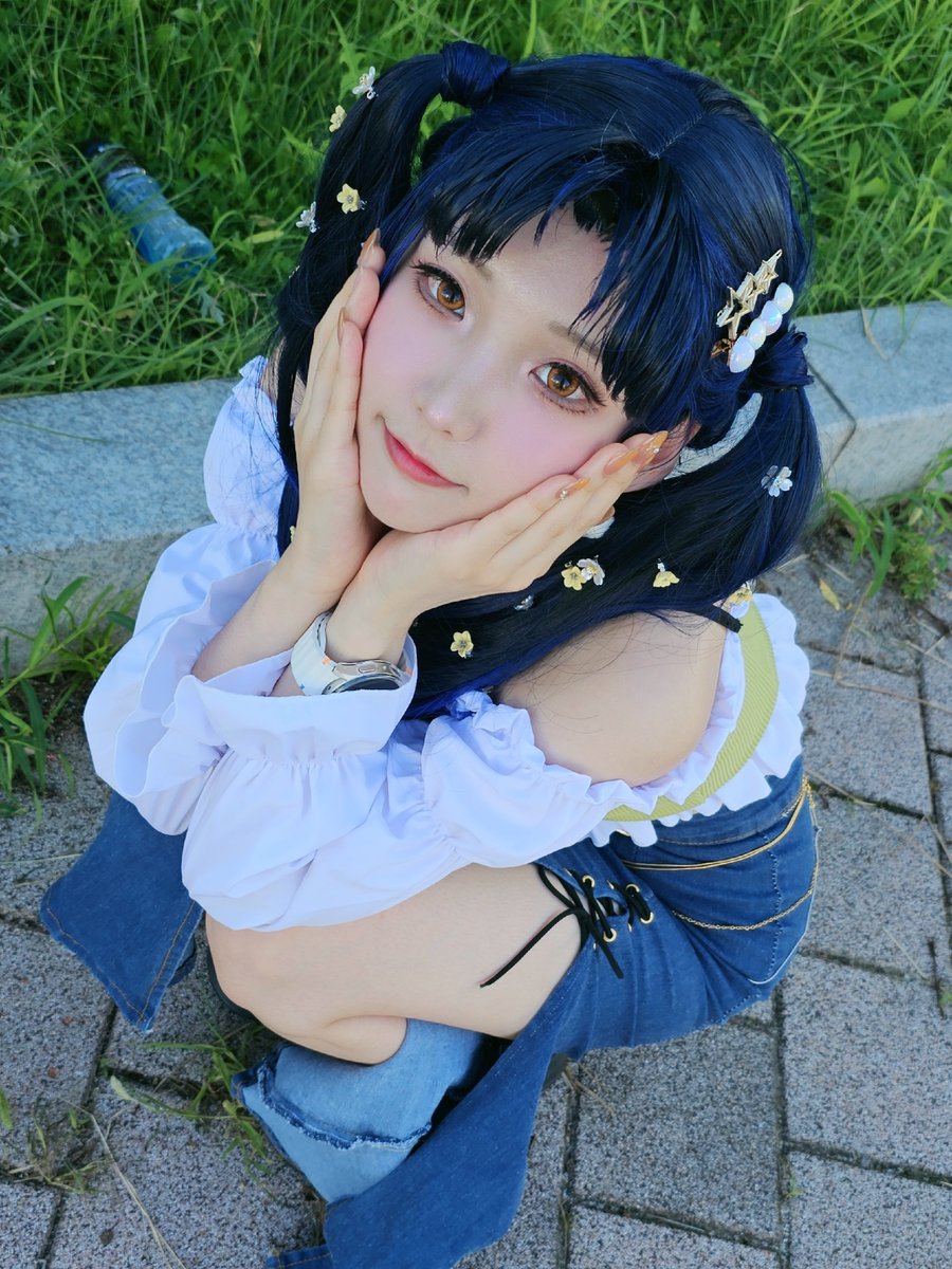 naeng_cos's tweet image. 💙🌻🦋

#prsk_cos #白石杏
