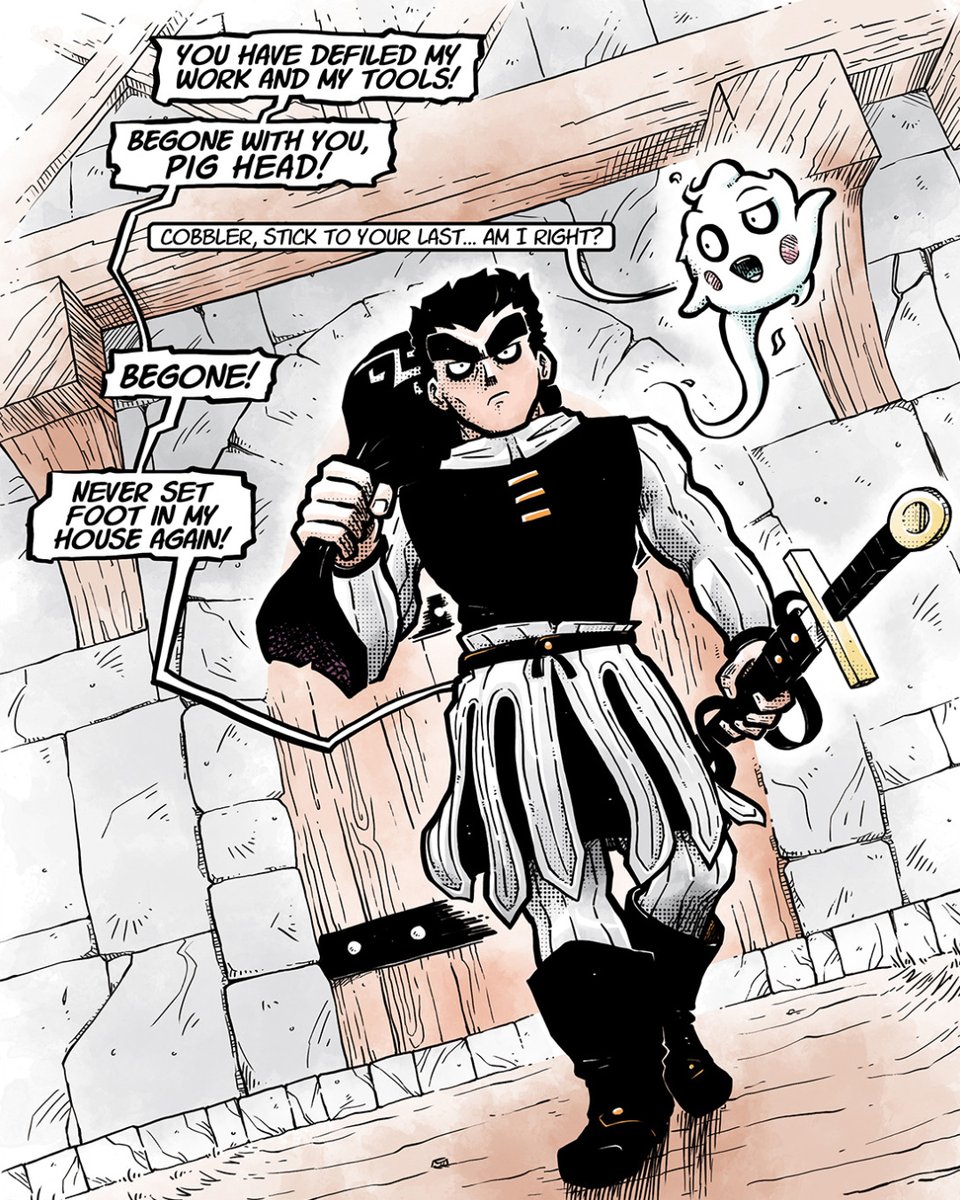 AndyGrail's tweet image. Grimm's Edge is taking a short break this week. I will be back with new pages next week on Wednesday July 30.
Until then, catch up with the most recent chapter of
Grimm's Edge: 👉 tapas.io/episode/3533644
Also: Like, Follow, and Share.
#comic #indiecomics