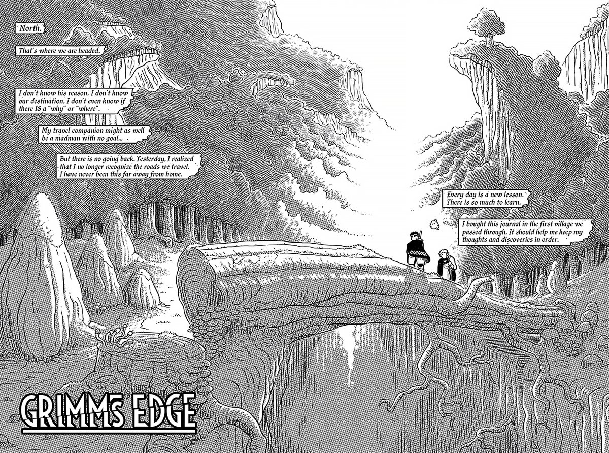 AndyGrail's tweet image. Grimm's Edge is taking a short break this week. I will be back with new pages next week on Wednesday July 30.
Until then, catch up with the most recent chapter of
Grimm's Edge: 👉 tapas.io/episode/3533644
Also: Like, Follow, and Share.
#comic #indiecomics