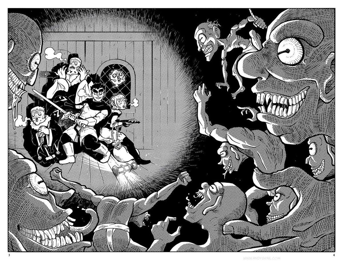 AndyGrail's tweet image. Grimm's Edge is taking a short break this week. I will be back with new pages next week on Wednesday July 30.
Until then, catch up with the most recent chapter of
Grimm's Edge: 👉 tapas.io/episode/3533644
Also: Like, Follow, and Share.
#comic #indiecomics