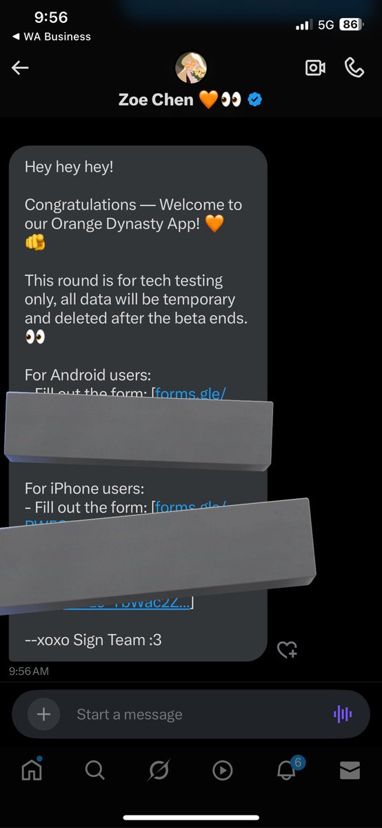 MIRA✨🧡 (@mirasy_s) on Twitter photo Heyheyheyyy
See who just got a dm from <a href="/0xzoe_im/">Zoe Chen 🧡👀</a>
I’m soo happy and bullish
Meet me in our orange dynasty App☺️🧡
Let’s fvking signnnn🧡🧡 Heyheyheyyy
See who just got a dm from <a href="/0xzoe_im/">Zoe Chen 🧡👀</a>
I’m soo happy and bullish
Meet me in our orange dynasty App☺️🧡
Let’s fvking signnnn🧡🧡