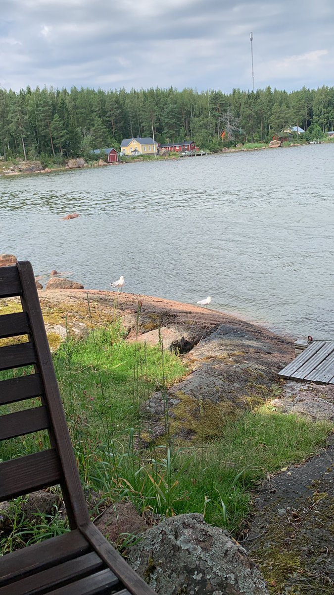 Lempimartta's tweet image. Yrittää selittää miehelle, että ois aika viedä verkot mereen. Ovat oppineet saamaan perkuutähteet. #itäinensuomenlahti