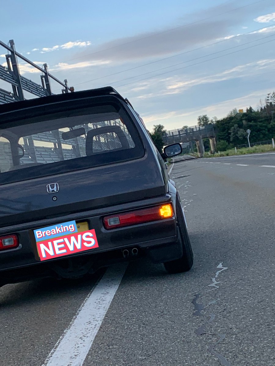 𝑯𝑶𝑵𝑫𝑨 𝒕𝒐𝒅𝒂𝒚 𝑱𝑾𝟒 𝑵𝒆𝒘 𝑺𝒕𝒚𝒍𝒆

ある程度出来たので公開
・日産 KH2 ガンメタ
・パナスポーツ フォーミュラワン 7J+3
・ライブスポーツ CR22用リップ加工
・L350S 純OP サイドステップ加工
・Fフェンダー 鉄板ワイド加工
・Rフェンダー 鉄板トリム製作
・Rスポイラー 鉄板悪ッ羽製作