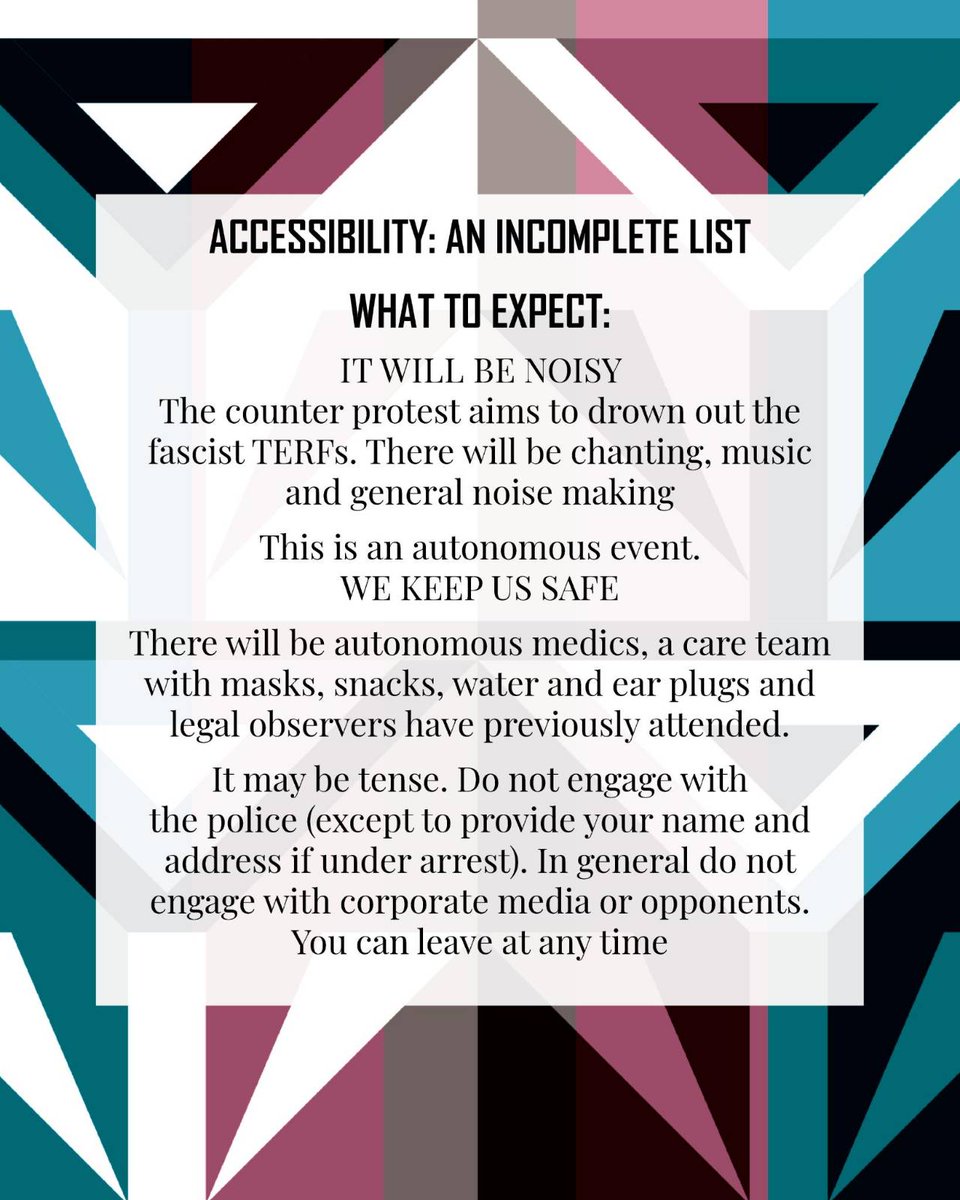 TransQueerSoli's tweet image. trans LIBERATION

COME DISRUPT AND DROWN OUT THE TERF-FASCISTS

and their allies: the oppressive cops

SATURDAY, AUGUST 16TH 11.30AM PARLIAMENT HOUSE, NAARM