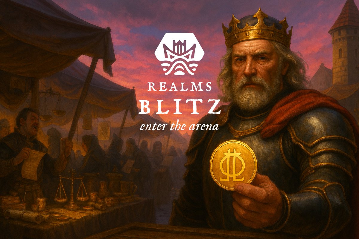 realms_gg's tweet image. In Realms: Blitz, economic gameplay is simplified so players can focus on strategic action.
Unlike Realms: Eternum, there's no Order Book/AMM or transfers between allies.
Think 2hr onchain Battle Royale.
Sharpen your swords & stack those $lords, anon.
Blitz is coming.