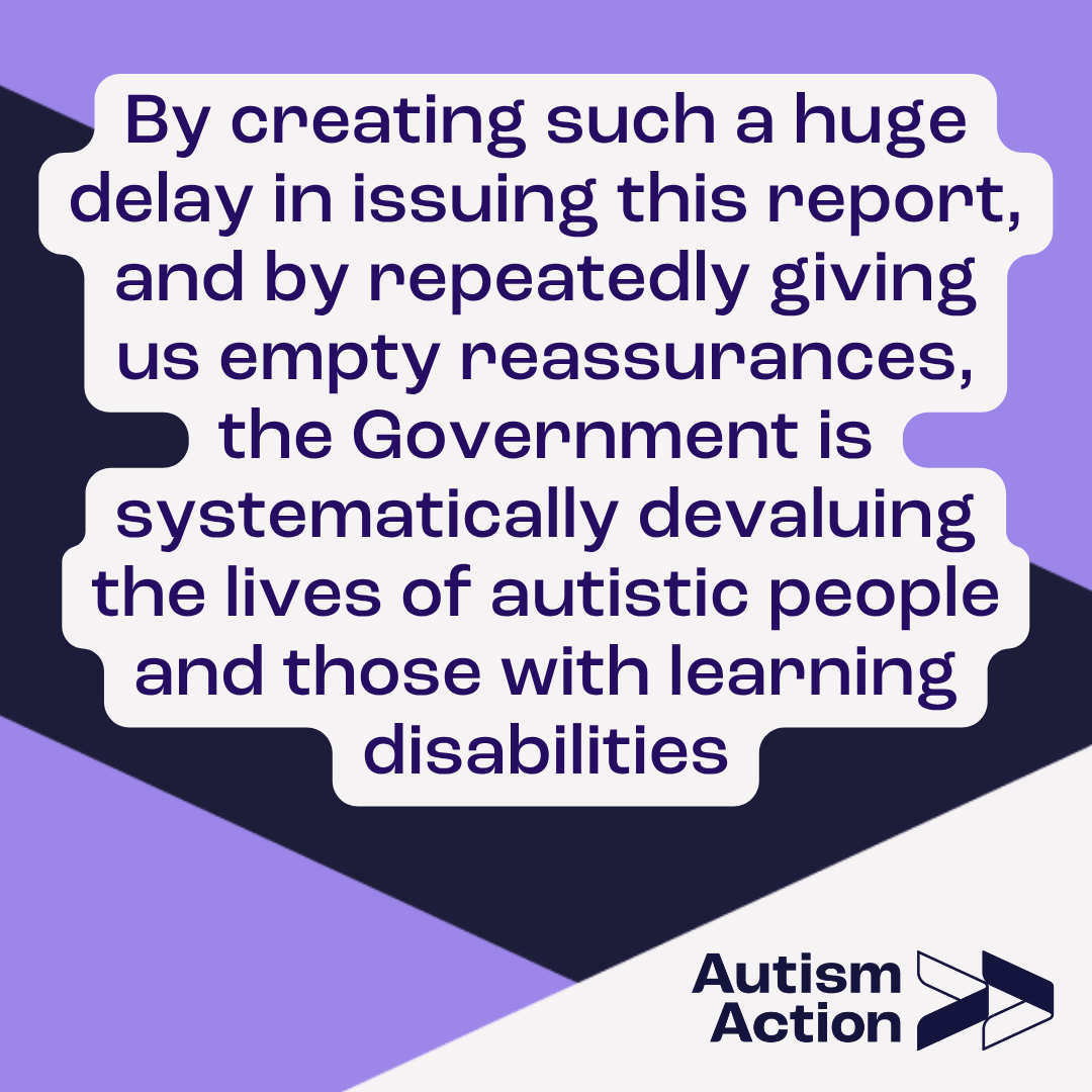 _AutismAction's tweet image. We've sent a letter with over 40 signatures to the Health Secretary demanding action to get the LeDeR* programme back on track and save lives.
The report was supposed to be published last November 2024. NHS England now say they won’t publish it until soon after Parliament…