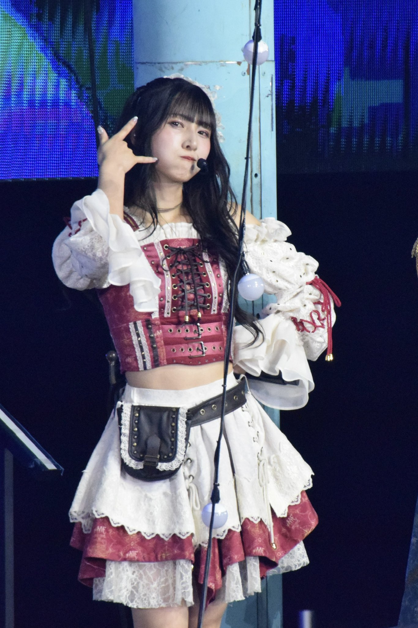 蟹沢萌子 生写真 直筆 モーリーファンタジー② ヨリ イラコメあり ノイミー 蟹沢萌子 ノイミーモーリーファンタジーコラボ②チュウ