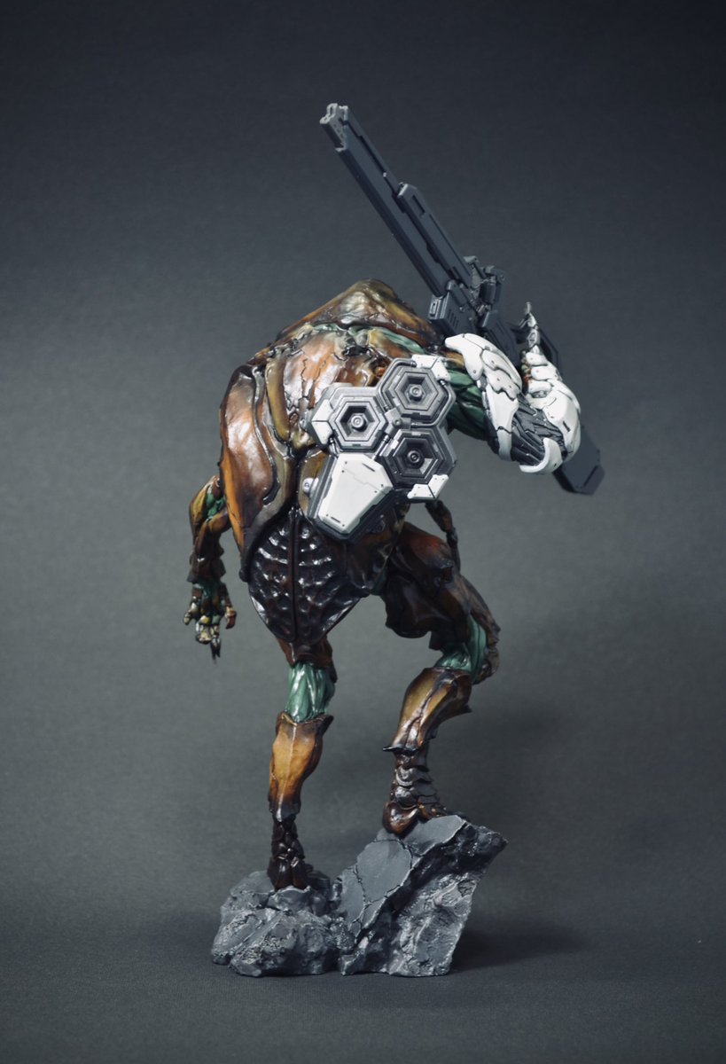 cr_plustic's tweet image. shellvias「シェルヴィアス」
とりあえず塗装の修正終了、前より重厚な感じなったので満足。
こちらのキットは #WF2025S にて再販予定です、お品書きはハサミムシ塗り終えたら出しますのでよろしくお願いいたします!