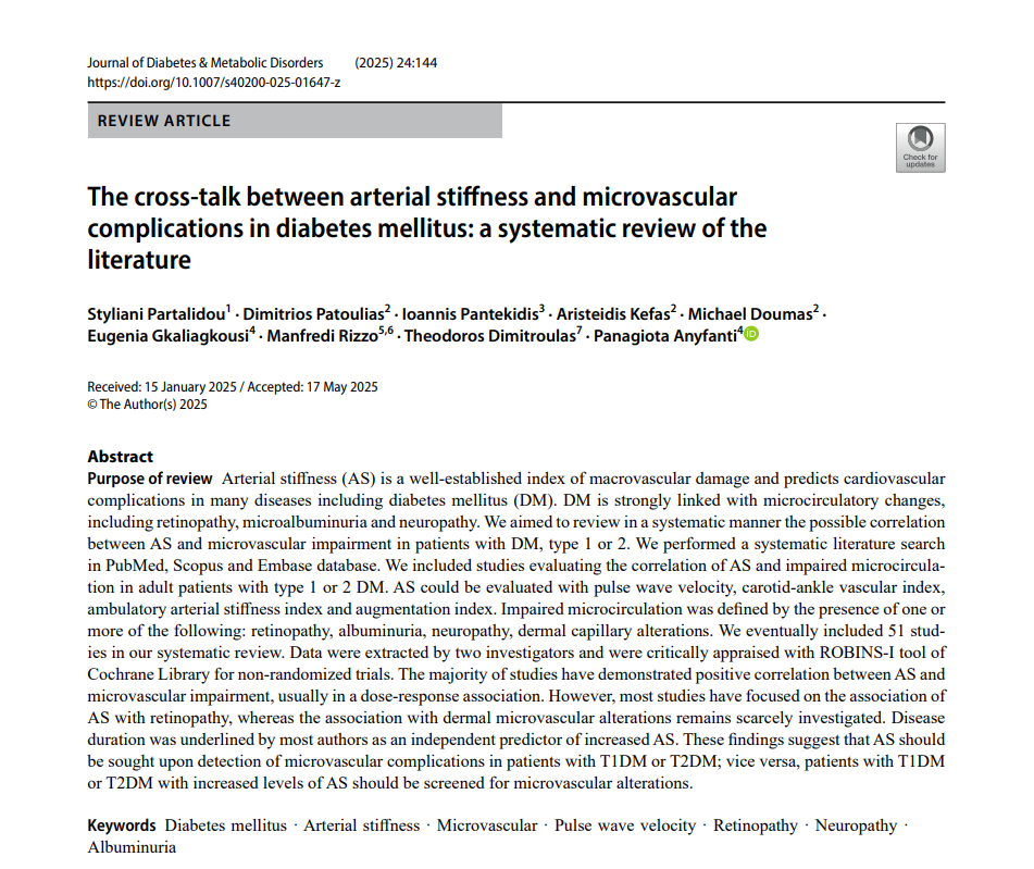 Journal of Diabetes & Metabolic Disorders tweet media