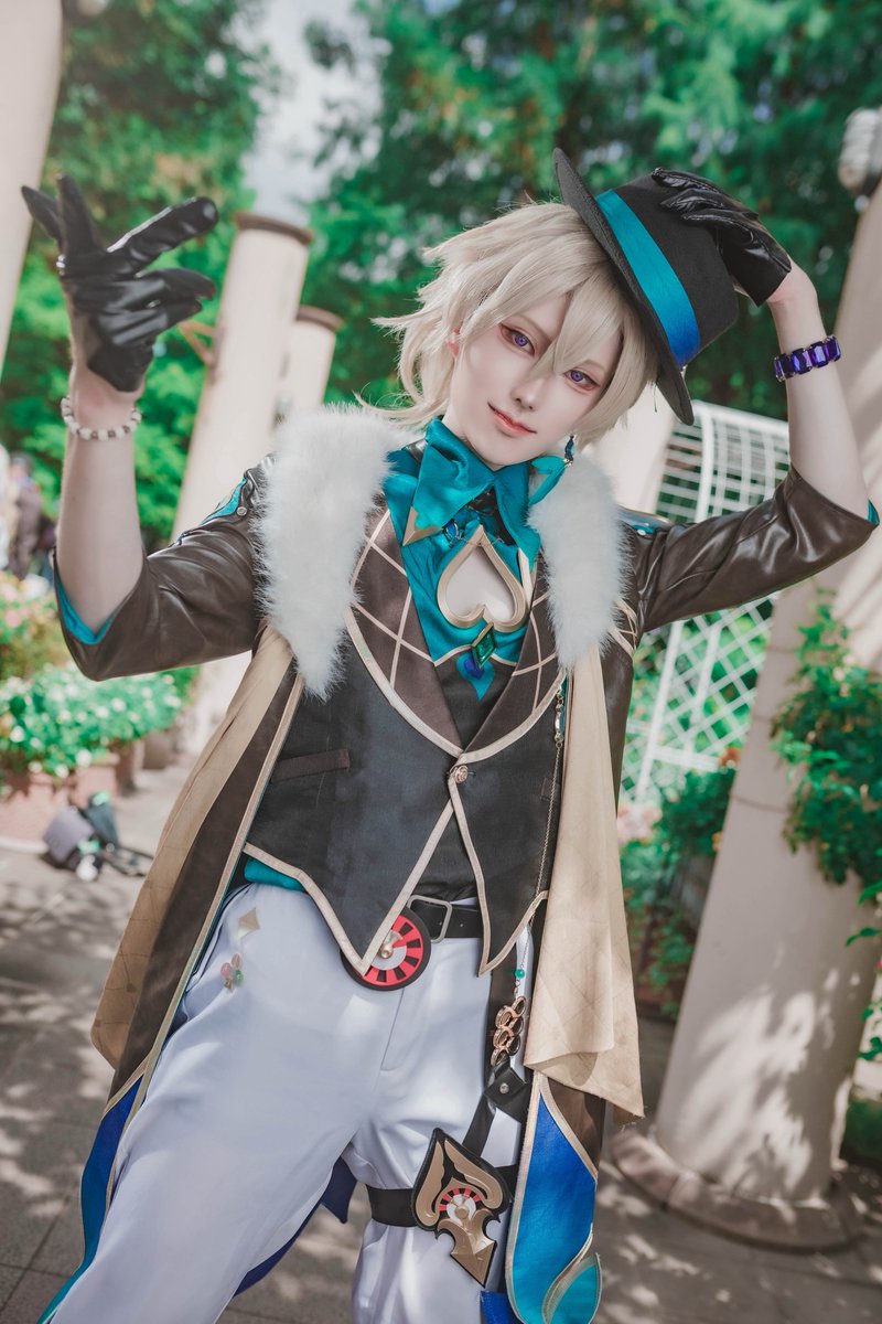 ⚠️Cosplay /コスプレ
崩壊スターレイル/アベンチュリン

￣￣￣￣￣￣￣￣￣￣￣￣￣￣￣
　 オール・オア・ナッシング
　   それこそ人のあるべき姿だ

￣￣￣￣￣￣￣￣￣￣￣￣￣￣￣
📸 ▶︎ <a href="/masa_cameko/">まさ@コスサミ</a>  様

 #ビビコス大須若宮  #Aventurine