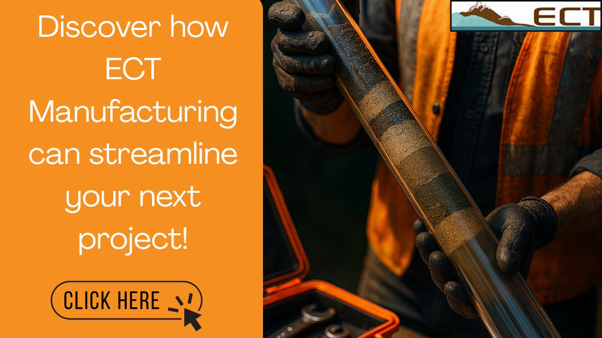 ectmfginc's tweet image. 🔍 Clear view of sediment samples without opening the tube? Yes, please! Our transparent Plastic Vibracore Soil Liners make inspection easy + preserve sample integrity. Lightweight, customizable, efficient. bit.ly/4lDYXDq #SoilScience #EnvironmentalSampling
