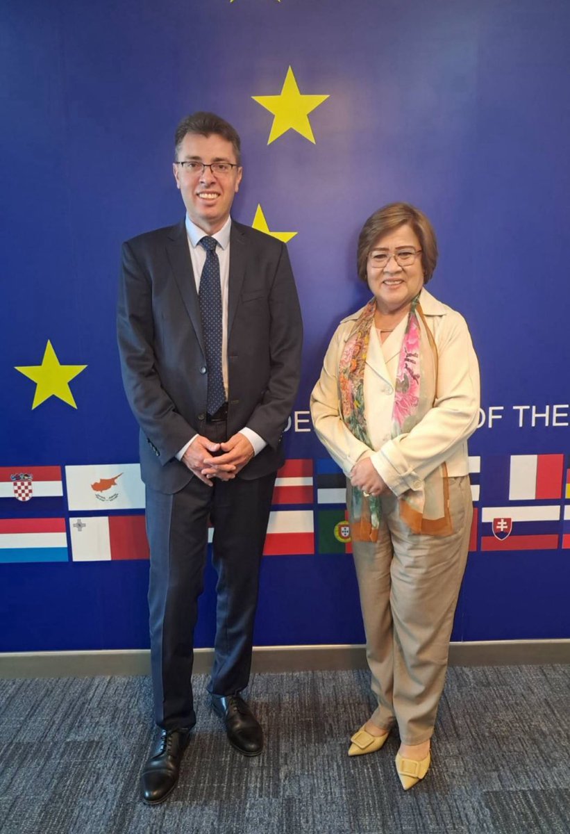 EUAmbPH's tweet image. Honoured to recently exchange views with Congresswoman @manayleila. Safeguarding democratic values and ensuring that voices across the political spectrum can speak freely and without fear, threats or intimidation is of crucial importance! ๐ช๐บ๐ต๐ญ #humanrights #freedomofexpression