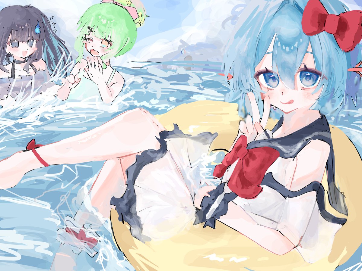 _2xllnr's tweet image. 海の日なので💫🌊🪸
#うぱぱあーと